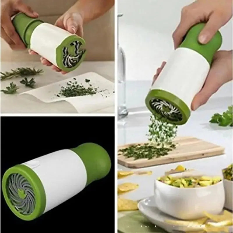 Manual Stainless Steel Herb Chopper