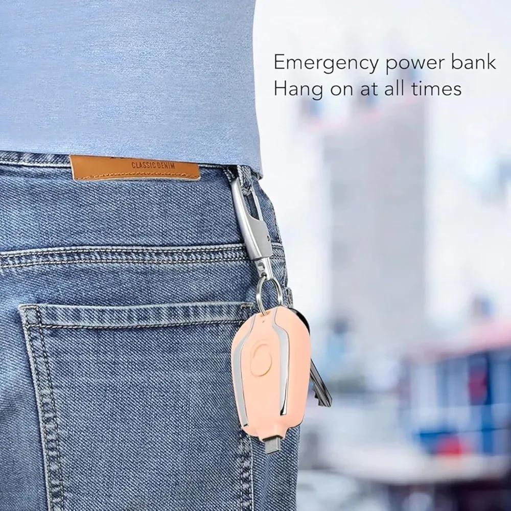 Keychain Portable Phone Charger β Compact & Powerful