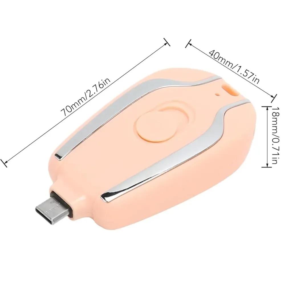 Keychain Portable Phone Charger β Compact & Powerful