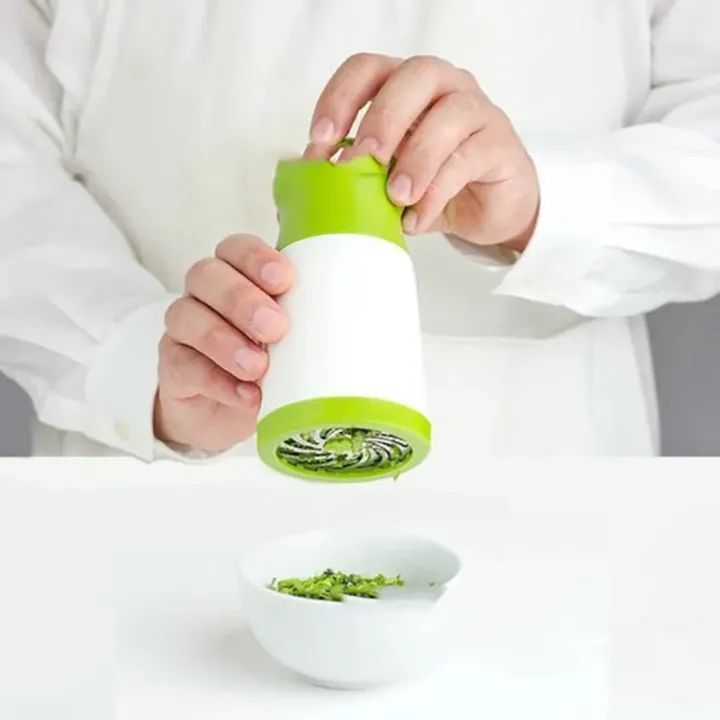 Manual Stainless Steel Herb Chopper