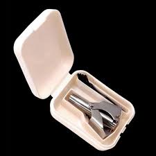 Manual Nose Hair Trimmer – Stainless Steel Mini Portable