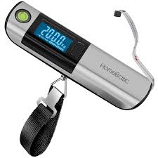 50KG Digital Luggage Scale with LCD Display – Portable Hanging Suitcase Scale