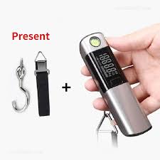 50KG Digital Luggage Scale with LCD Display – Portable Hanging Suitcase Scale
