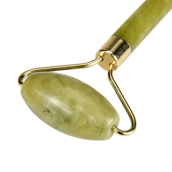 Jade Roller & Gua Sha Set | Anti-Aging Natural Stone Facial Massager for Skin