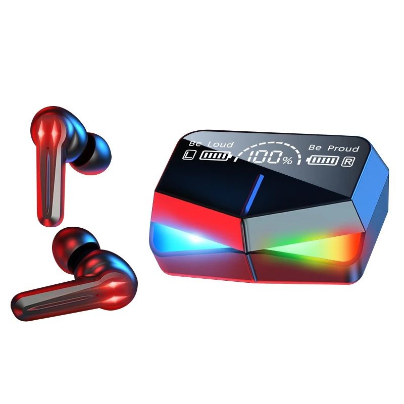 M28 TWS Bluetooth 5.3 Wireless Gaming Earbuds