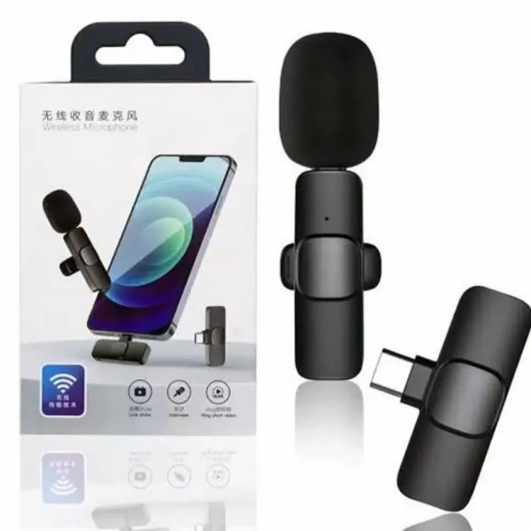 K8 Wireless Microphone – Plug & Play Vlogging Mic for Android Type