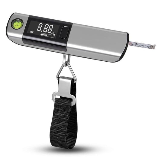 50KG Digital Luggage Scale with LCD Display – Portable Hanging Suitcase Scale