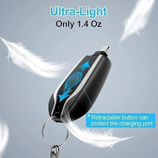 Keychain Portable Phone Charger – Compact & Powerful