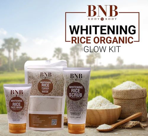 Pack of 3 BNB Rice Extract Bright Glow Kit