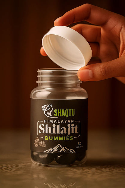Shaqtu Shilajit Gummies  Natural Energy