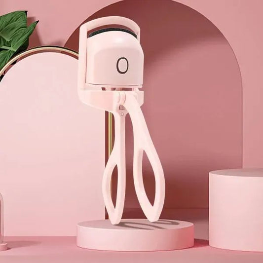 USB Rechargeable Electric Heated Eyelash Curler – Quick Heating, Long-Lasting Curl
