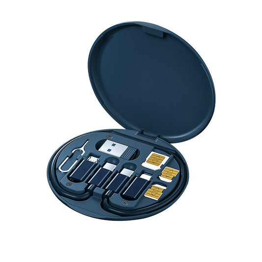 60W 3-in-1 Fast Charging Cable with Storage Box