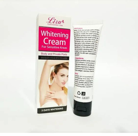 Lizu Original Whitening Cream for Sensitive Areas & Private Parts