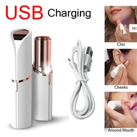Rechargeable Flawless Hair Removal Machine for Women – Painless Facial Hair Remover