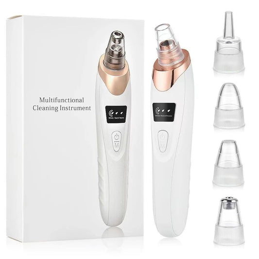 Upgraded Blackhead Remover Vacuum – Electric Pore Cleaner with 5 Probes